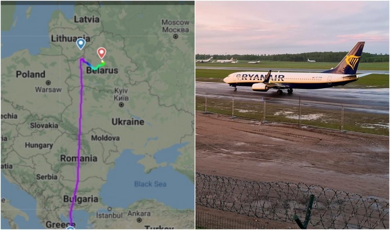 Ministras išvyksta vizito į JAV ir Kanadą: aptars ir priverstinį lėktuvo „Ryanair“ nutupdymą