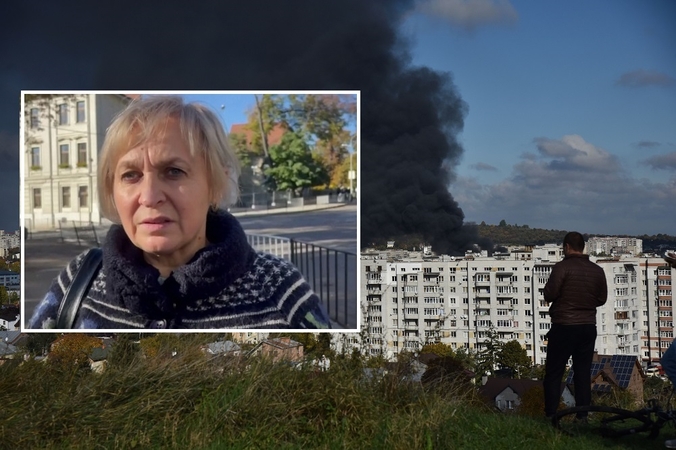 Lvivo gyventoja per sprogimus patyrė siaubą: buvo labai blogai – man iš karto suskaudo širdį
