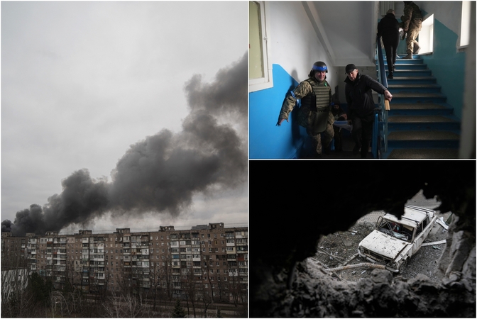 V. Putinas dėl nesėkmingos civilių evakuacijos iš Mariupolio kaltina Kyjivą