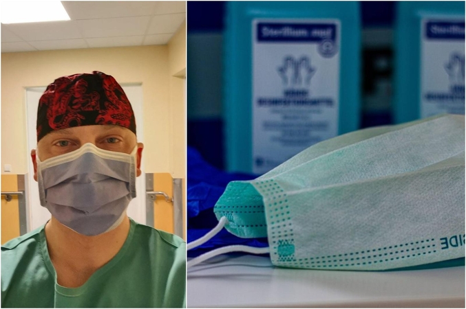 Medikas: dirbantiems viruso akivaizdoje, nėra kada skųstis ir suvedinėti sąskaitų