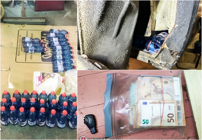 Suimtas kriminalinis veikėjas: rasta 24 kilogramai amfetamino ir kitų narkotikų