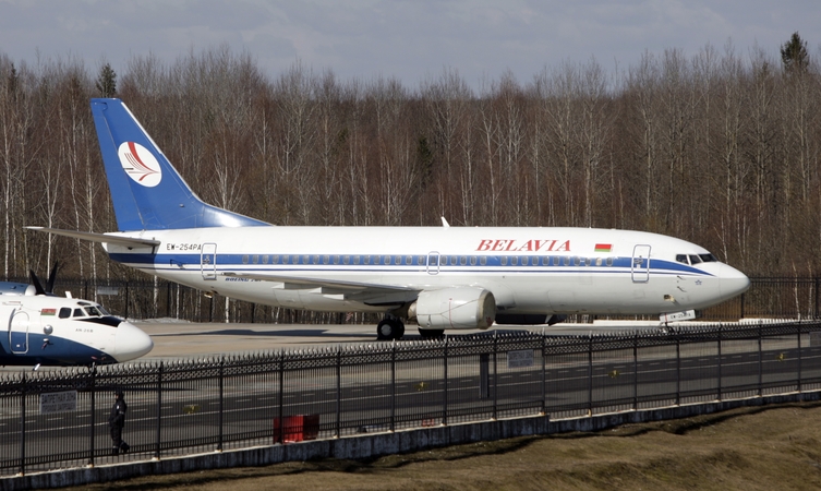 Aviacijos kompanijai „Belavia“ atšauktas leidimas skraidyti tarp Švedijos ir Baltarusijos