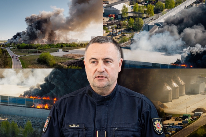 Požėla: lokalizuoti keli gaisro židiniai