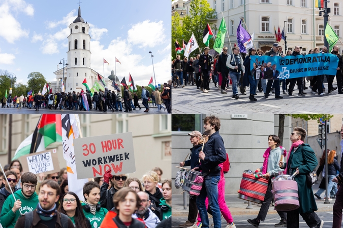 Eitynėse dalyvaujantys žmonės: demokratija prasideda nuo šeimos, kaimynystės ir darbovietės