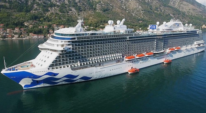 Milžinas: 2026 m. į Klaipėdą ketina atplaukti didžiausias iki šiol čia atvykęs kruizinis laivas – 330 m ilgio „Sky Princess“.