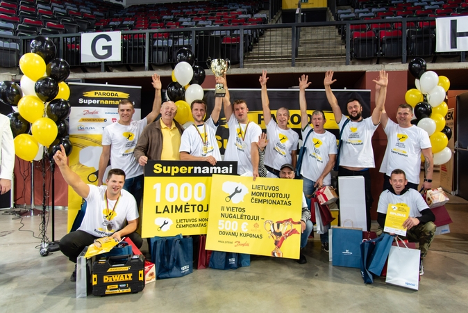Profesionalai Klaipėdoje: montuotojų čempionatas ir statybų inovacijos parodoje „Supernamai 2025“
