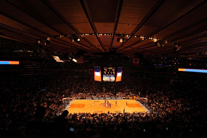 "Madison Square Garden" arenoje namų rungtynes žaidžia Niujorko "Knicks" klubas