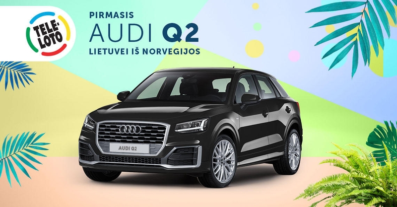 Pirmasis vasaros „Audi Q2“ – lietuvei iš Norvegijos