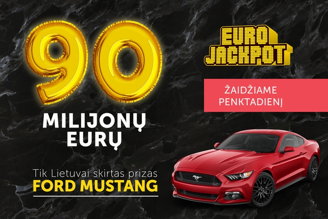 Ar kažkam iš lietuvių atiteks 90 mln. Eur?