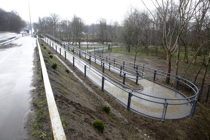 Planuojamas dviračių tako tęsinys