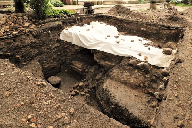 Vyriausybė perdavė Didžiosios sinagogos liekanas žydų Geros valios fondui