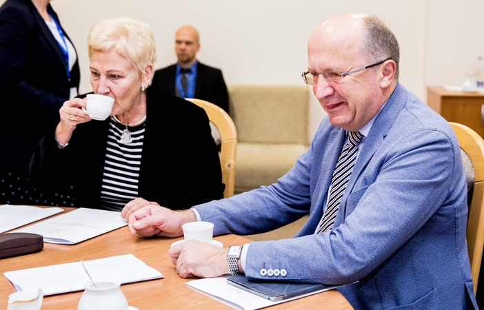 Irena Degutienė ir Andrius Kubilius