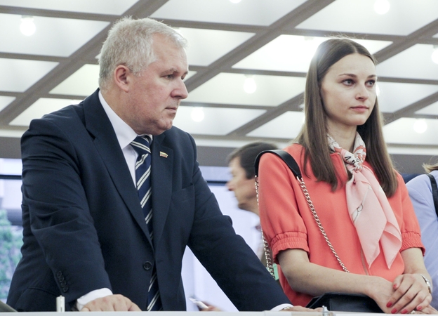 Arvydas Anušauskas ir Lina Anušauskienė