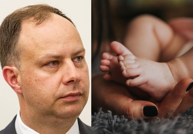 A. Veryga apie tragedija pasibaigusį gimdymą namuose: trūksta atsakomybės
