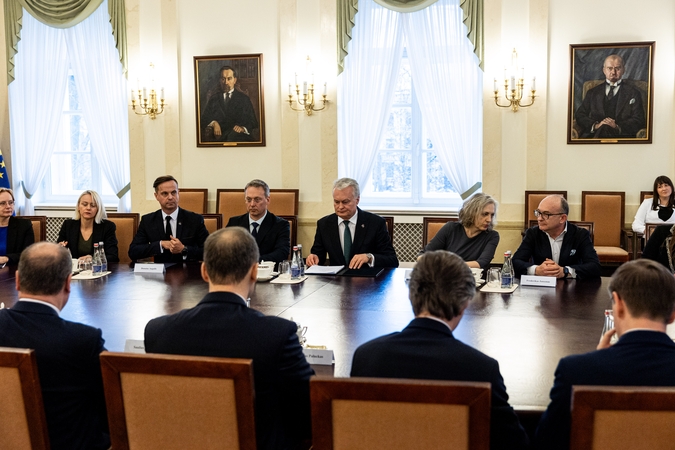 Nausėda: svarbiausių politikų požiūryje į saugumo klausimus reikšmingų skirtumų nėra
