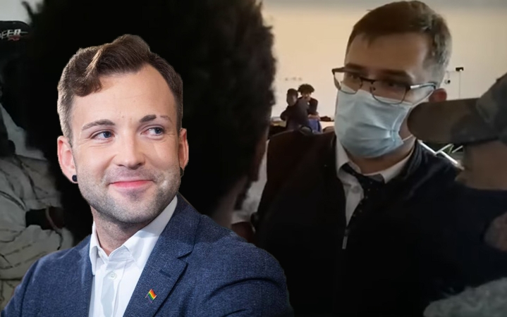 Tomas Vytautas Raskevičius (kairėje) ir Laurynas Kasčiūnas (dešinėje)