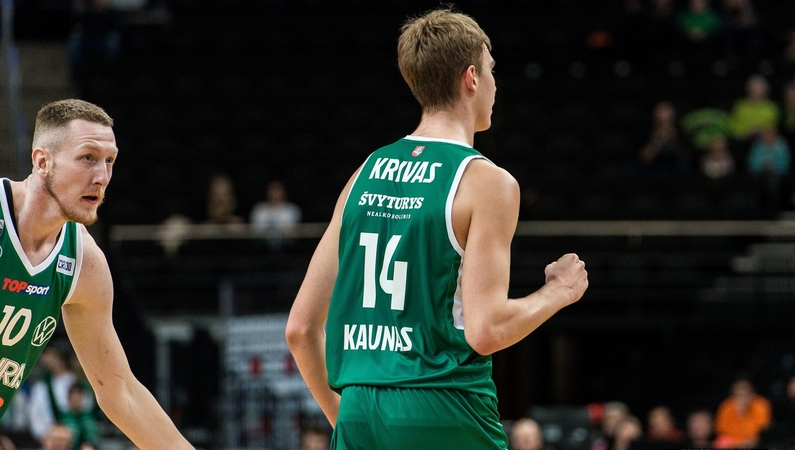 Jaunasis žalgirietis pranoko ir vyrus