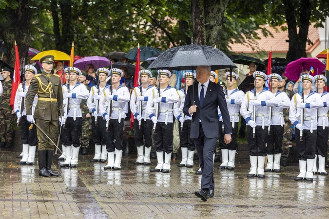 G. Nausėda: mūsų bendra pareiga – laiku duoti atkirtį agresoriui