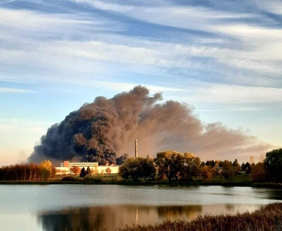 Specialistė apie gaisro Alytuje pasekmes: gali sukelti ir vėžį, ir apsigimimus
