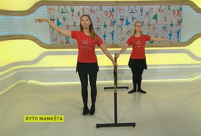 Pasiilgusiems neįprastų pojūčių – mankšta su baleto elementais 