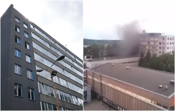 Gaisras Petrašiūnuose: į šią vietą ugniagesiams teko vykti ne kartą