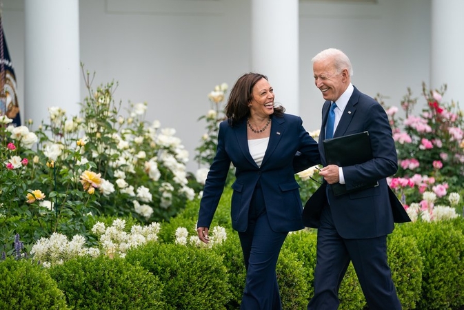 Kamala Harris ir Joe Bidenas