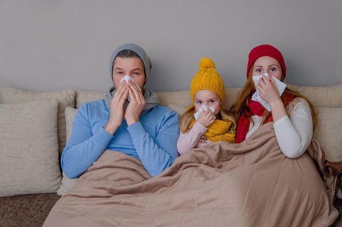 To dar nebuvo: sergamumas peršalimo ligomis jau pasiekė epidemijos lygį