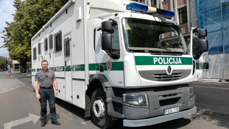 Policija Jūros šventės dalyviams leis pasitikrinti blaivumą