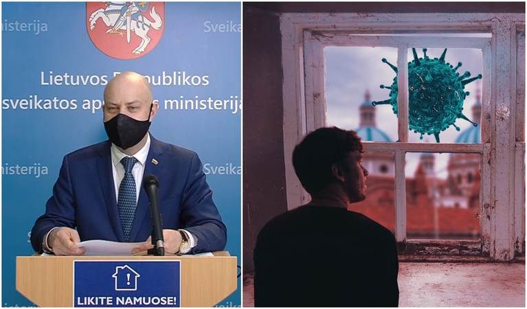 Ministras: kitą savaitę turėtų būti parengti sprendimai dėl izoliacijos sutrumpinimo