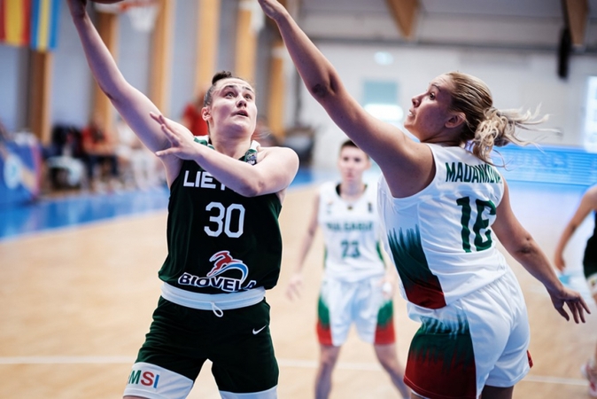 Europos U-20 čempionate – pirmoji Lietuvos krepšininkių pergalė