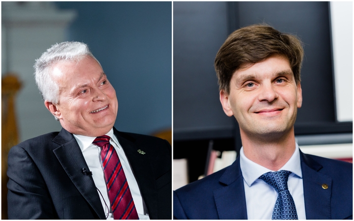 Gitanas Nausėda ir Ignas Vėgėlė
