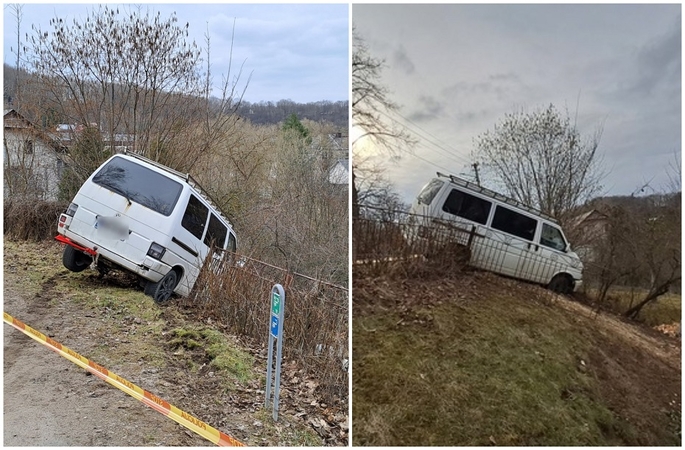 Dėl girtumo nesuvaldytas mikroautobusas vos nesugriovė kaimyno namo: rajono siaubas siautėja toliau?