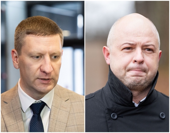 Simonas Kairys (kairėje) ir Simonas Gentvilas