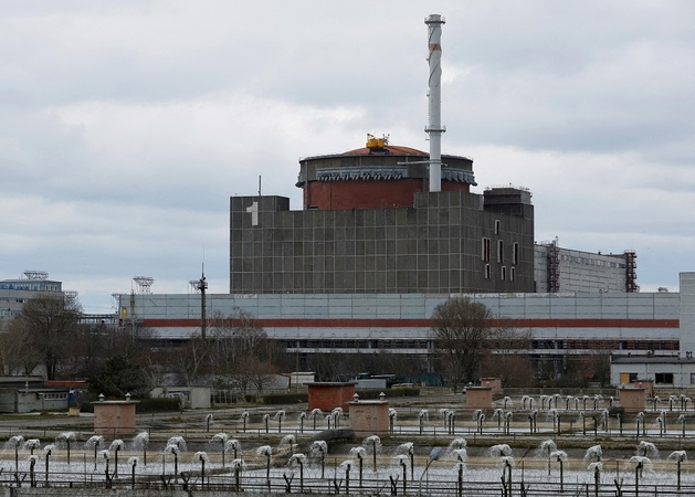 „Ukrenerho“: Zaporižios AE vėl prijungta prie elektros tinklo (atnaujinta)
