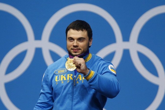 Ukrainos sunkiaatletis O. Torochtijus dėl dopingo prarado olimpinį aukso medalį