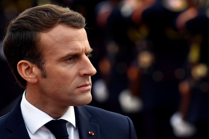 E. Macronas perspėja rytines ES valstybes nepamiršti Bendrijos vertybių