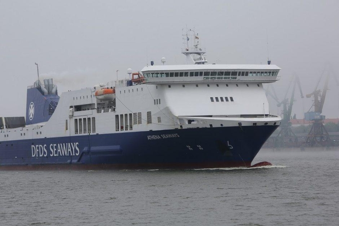 Sumaištis DFDS kelte: kaltininkai – du įkaušę vaikinai