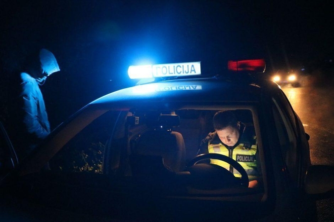 Klaipėdos pareigūnė sulaikė paauglį partrenkusį vairuotoją