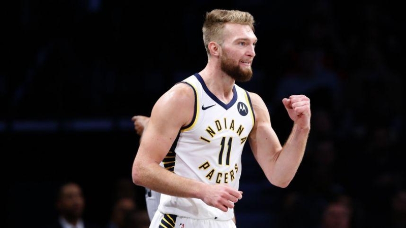 D. Sabonis žaidė universaliai, bet „Pacers“ pabaigoje nesulaikė varžovų lyderio