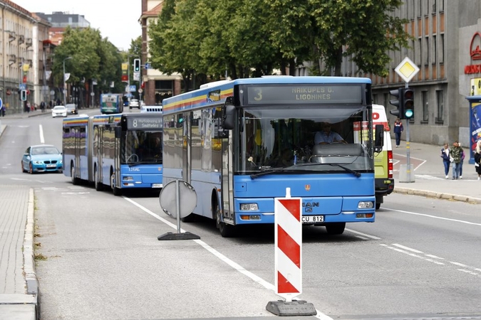 Penktadienį klaipėdiečiams buvo bilietų pildymo bėdų