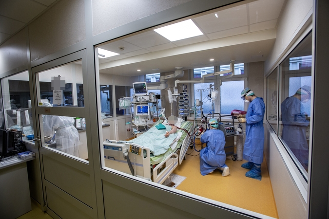 Santaros klinikose iš 153 sergančiųjų gydomi ir keturi vaikai