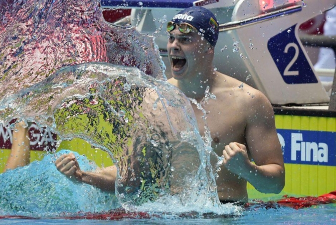 Nesustabdomas D. Rapšys: plaukikas Berlyne iškovojo dar vieną aukso medalį