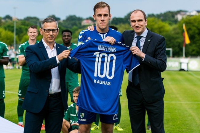 D. Mikelionis įrašė savo pavardę į kuklią „Kauno Žalgirio“ istorijos knygą
