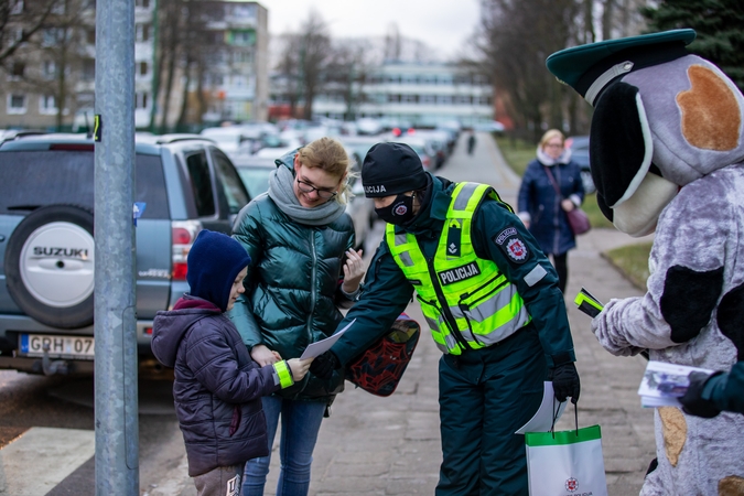 Klaipėdoje paminėta Saugaus eismo diena