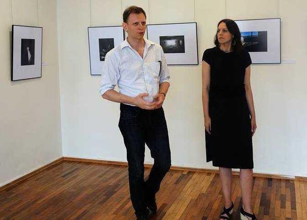 Fotografijų parodos autoriai Vaidotas ir Danutė Dapkevičiai.