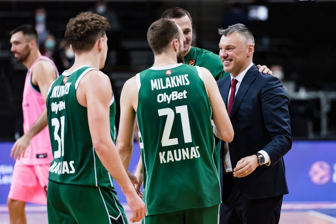 Eurolygos klubų vadovų apklausa: R. Jokubaitis – kylanti žvaigždė, Šaras – geriausias treneris