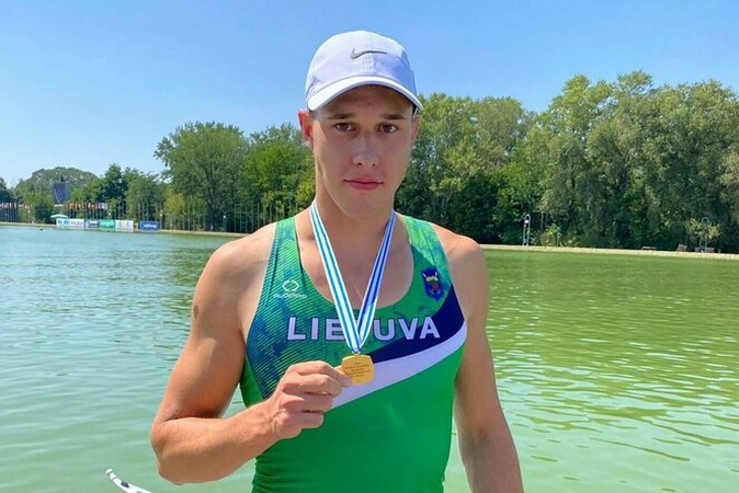 P. Juškevičius – pasaulio jaunių irklavimo čempionas