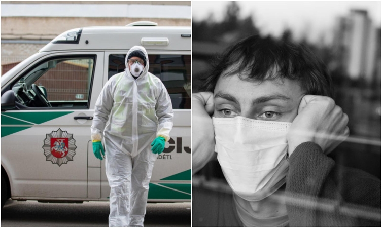 Dėl saviizoliacijos Klaipėdoje stebimi 448 asmenys