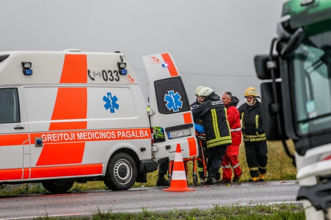 Avarija Raseinių rajone: nukentėjo keturi žmonės, tarp jų – vaikas