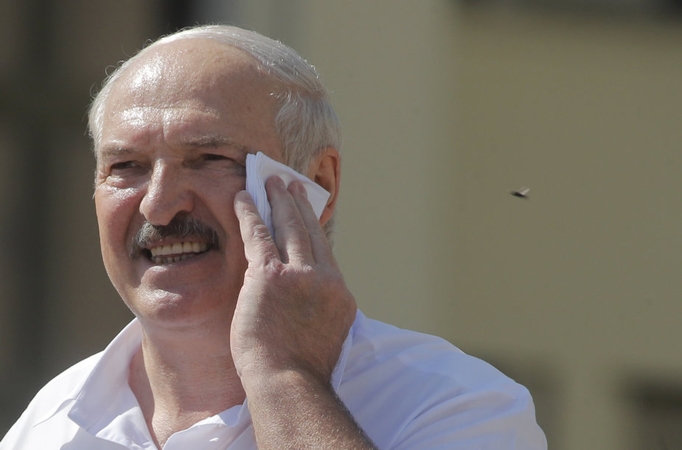 A. Lukašenka: rusų karių iš sukurto rezervo Baltarusijoje nėra